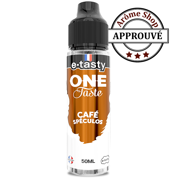 CAFÉ SPÉCULOS 50ML ONE TASTE By E TASTY E-LIQUIDE 💨