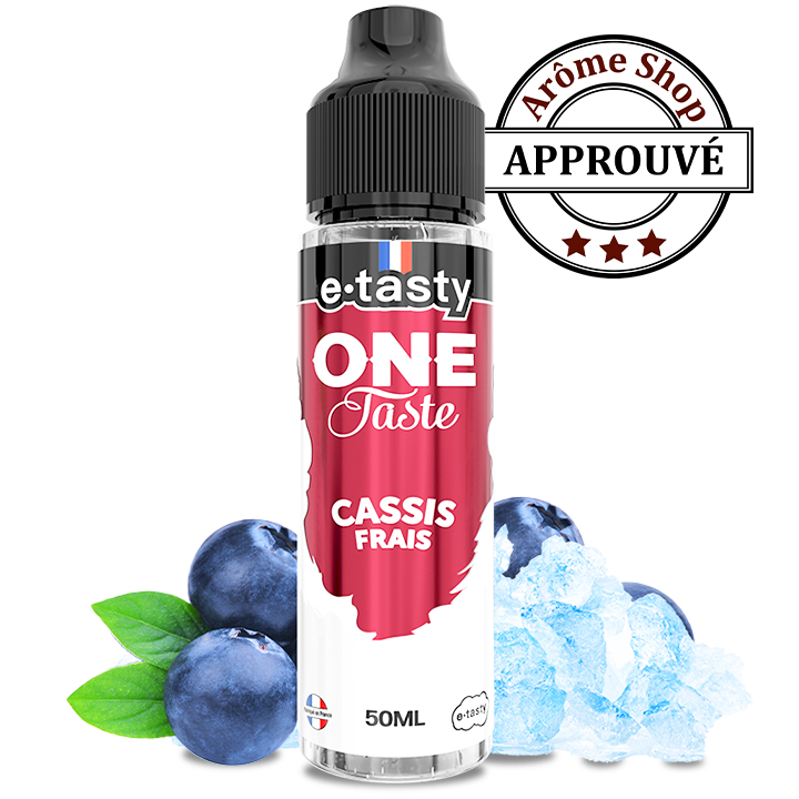 CASSIS FRAIS 50ML ONE TASTE By E TASTY E-LIQUIDE 💨