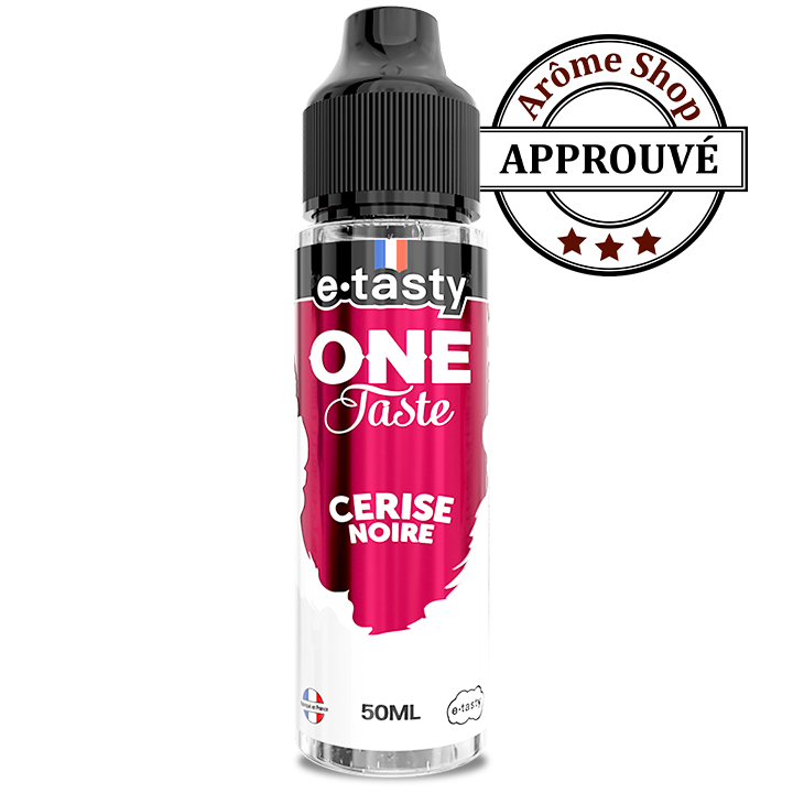 CERISE NOIRE 50 ML ONE TASTE By E.TASTY E-LIQUIDE 💨