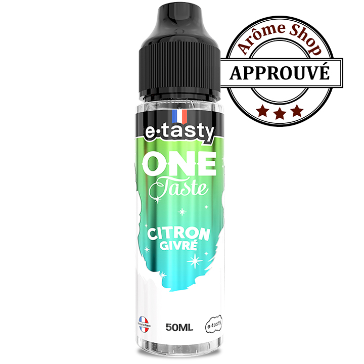 CITRON GIVRÉ 50ML ONE TASTE By E TASTY E-LIQUIDE 💨