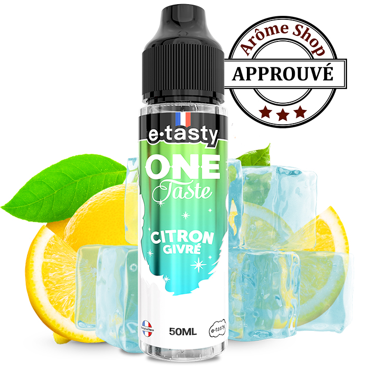 CITRON GIVRÉ 50ML ONE TASTE By E TASTY E-LIQUIDE 💨