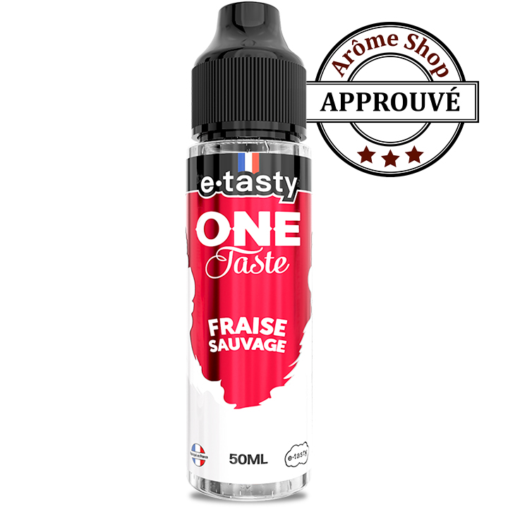 FRAISE SAUVAGE 50ML By E TASTY E-LIQUIDE FRUIT ROUGE 💨