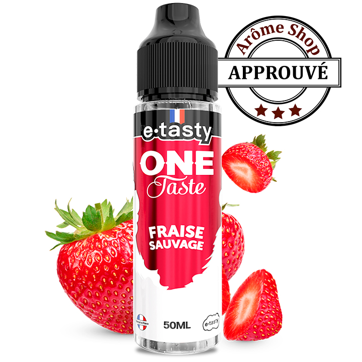 FRAISE SAUVAGE 50ML By E TASTY E-LIQUIDE FRUIT ROUGE 💨