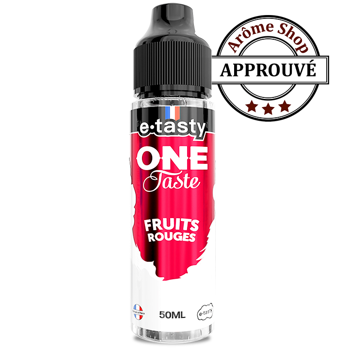 FRUITS ROUGE 50 ML ONE TASTE By E.TASTY E-LIQUIDE 💨