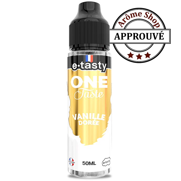VANILLE DORÉE 50 ML ONE TASTE By E TASTY E-LIQUIDE 💨