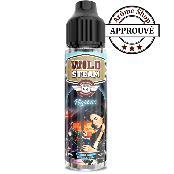 NIGHT 66 50 ML WILD STEAM By ARÔME SHOP E.LIQUIDE 💨