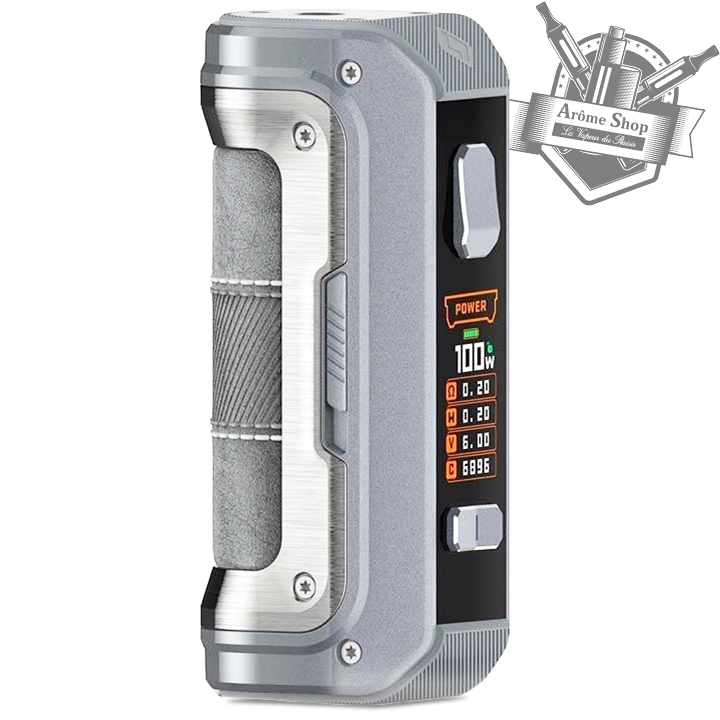 BOX AEGIS MAX 2 GEEKVAPE IP68 COMPATIBLE 21700 💨 silver argent