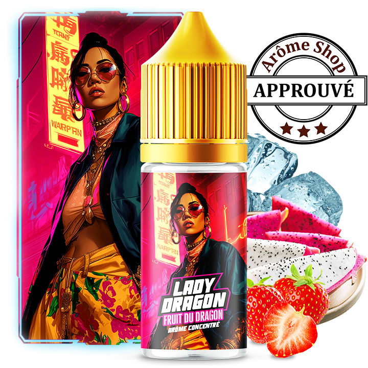 LADY DRAGON 30 ML ARÔME CONCENTRÉ VAPE CITY STORIES 💨