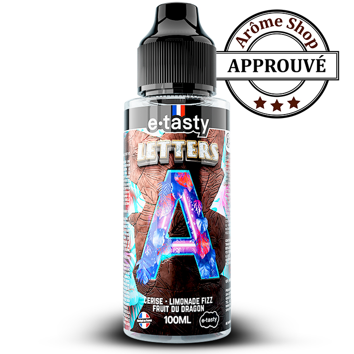 LETTERS A 100 ML E.TASTY E.LIQUIDE FRUIT ROUGE 💨