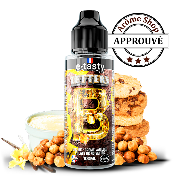 LETTERS B 100 ML E.TASTY E.LIQUIDE GOURMAND 💨
