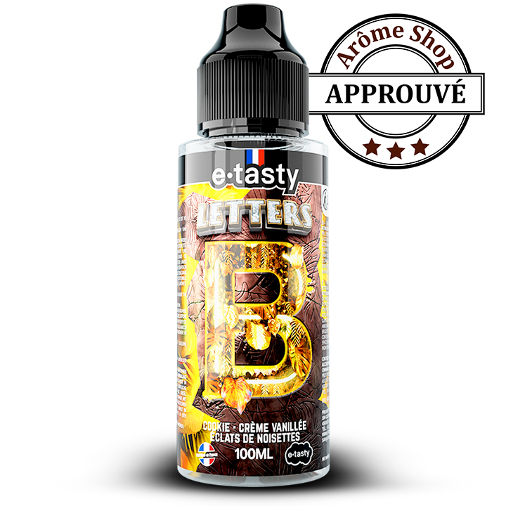 LETTERS B 100 ML E.TASTY E.LIQUIDE GOURMAND 💨