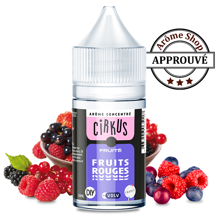 DIY FRUITS ROUGES 30 ML CIRKUS By VDLV E-LIQUIDE 💨