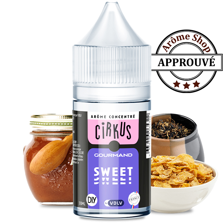 DIY SWEET 30 ML CIRKUS By VDLV E-LIQUIDE GOURMAND 💨
