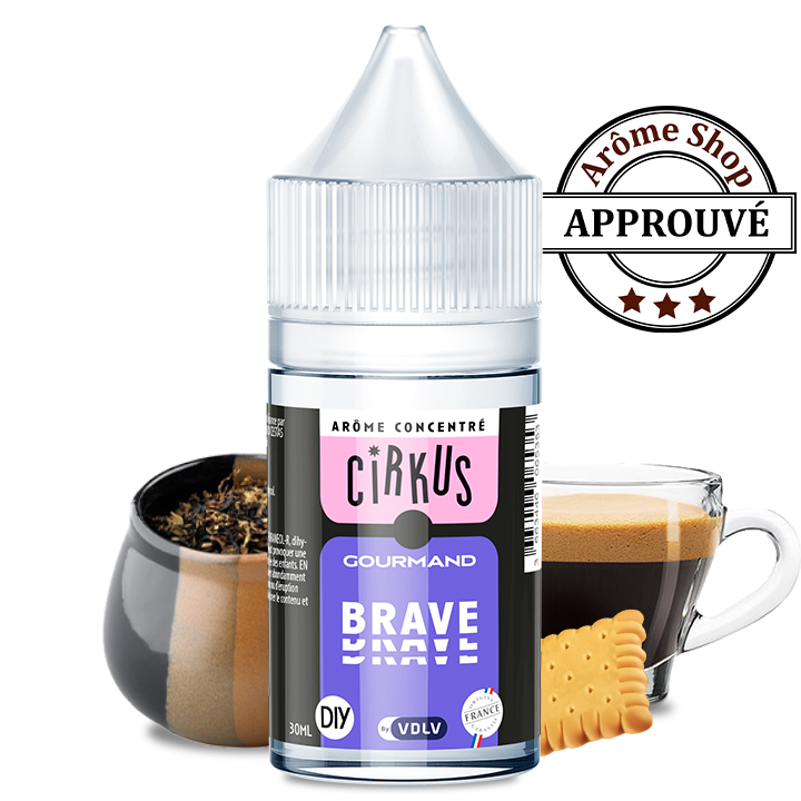 DIY BRAVE 30 ML CIRKUS By VDLV E-LIQUIDE GOURMAND 💨