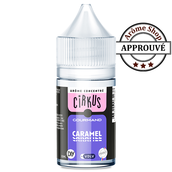 DIY CARAMEL 30 ML CIRKUS By VDLV E-LIQUIDE GOURMAND 💨