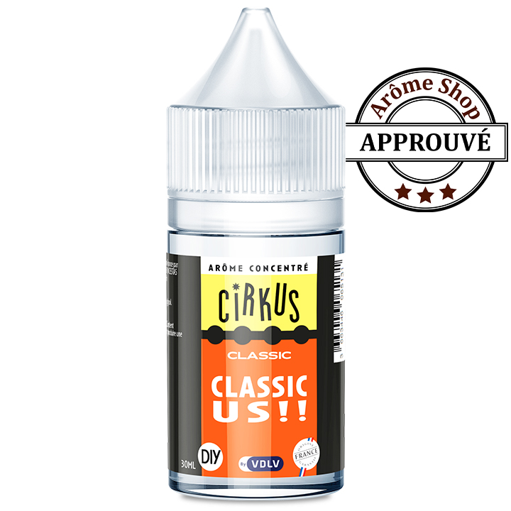 DIY ARÔME CLASSIC US 30 ML CIRKUS By VDLV E-LIQUIDE 💨