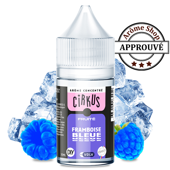 DIY FRAMBOISE BLEUE 30 ML CIRKUS By VDLV E-LIQUIDE 💨