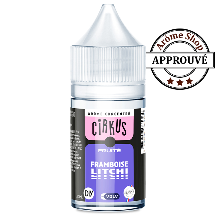 DIY FRAMBOISE LITCHI 30 ML CIRKUS By VDLV E-LIQUIDE💨