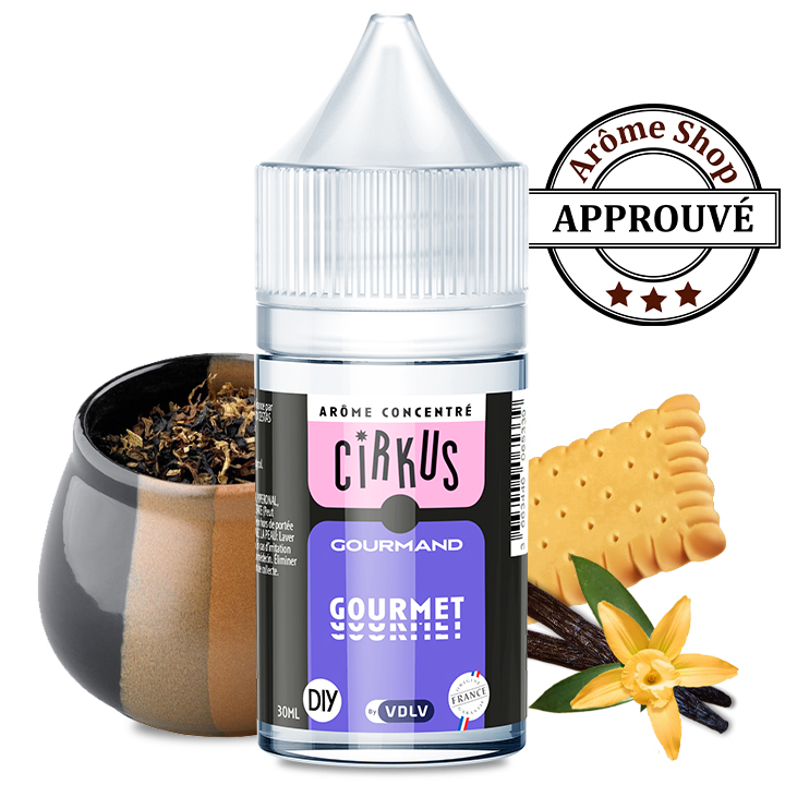 DIY GOURMET 30 ML CIRKUS By VDLV E-LIQUIDE GOURMAND 💨