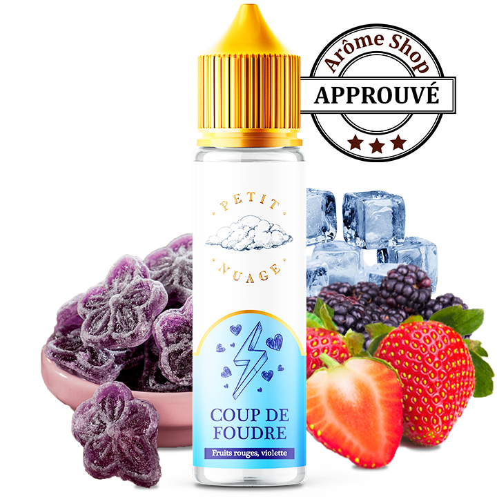 COUP DE FOUDRE 50ML PETIT NUAGE by LEVEST E.LIQUIDE💨