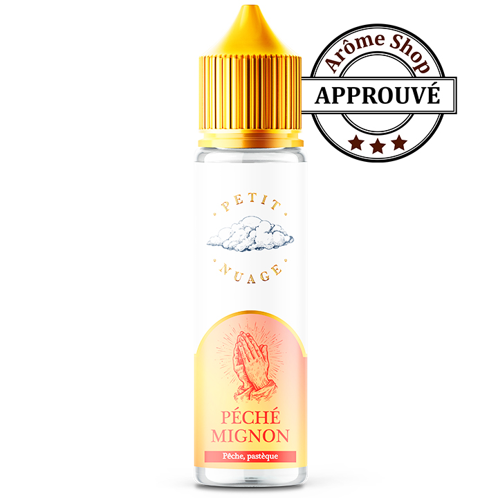 PÉCHÉ MIGNON 50ML PETIT NUAGE LEVEST E.LIQUIDE FRUITÉ💨