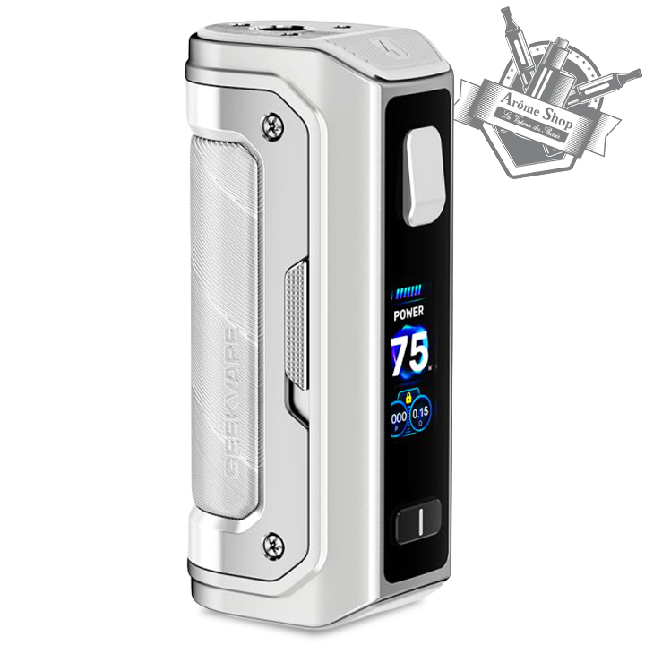 BOX AEGIS MINI 5 GEEKVAPE IP67 BATTERIE INTÉGRÉE 💨 POLAR SILVER