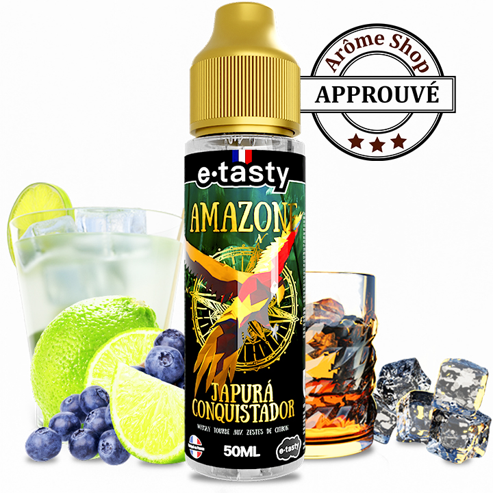 JAPURA CONQUISTADOR 50ML AMAZONE E.TASTY E.LIQUIDE 💨