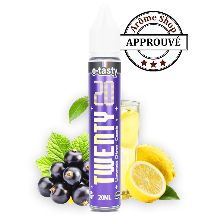 LIMONADE CITRON 20 ML TWENTY By E TASTY E-LIQUIDE
