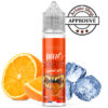 Vape juice bottle labeled 'Freeze Sunrise' with an orange half and ice cubes beside it, and an 'Approved' stamp in the background. 🍓 FREEZE SUNRISE 🍊❄️ Saveurs dominantes : 🍊 Orange juteuse – ❄️ Fraîcheur glacée . Succombez à la tentation d’une aube fruitée et glacée avec FREEZE SUNRISE, un e-liquide 50 ml de la collection FREEZE by LIQUIDEO qui associe des fruits gorgés de soleil à une fraîcheur intense et revigorante. 👉 Une vape fraîche, fruitée, acidulée et ensoleillée qui transforme chaque bouffée en véritable lever de soleil tropical ! 🌅🍓🍊❄️ 🔹PG/VG 50/50 – équilibre parfait entre vapeur et intensité aromatique 🔹 Contenance : 50 ml. 🔹 Gamme : Fruité. 🔹 Origine : Fabriqué en France 🇫🇷 par LIQUIDEO. 