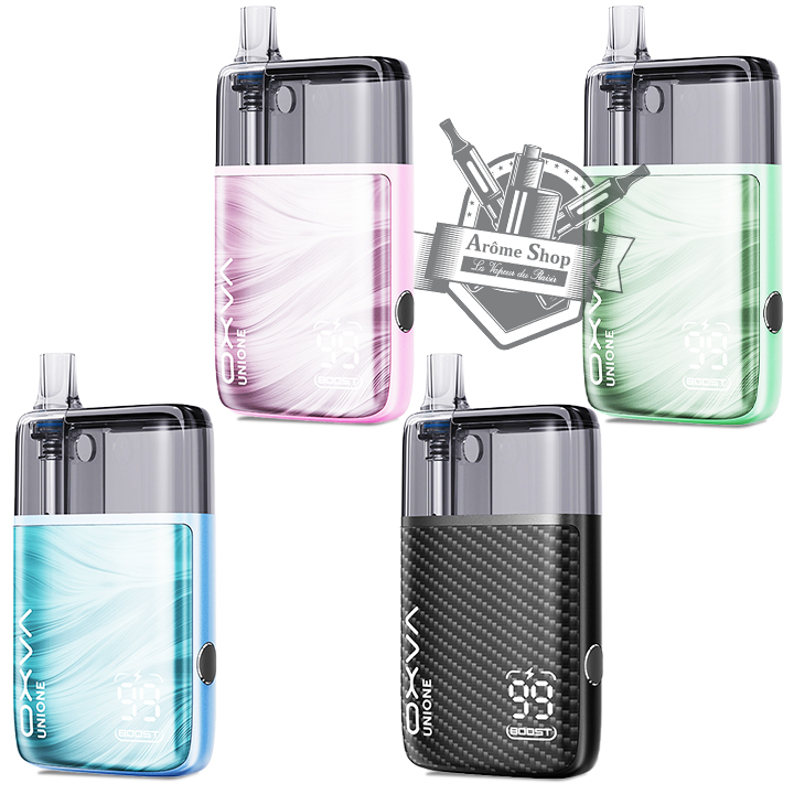 ✨ UNIONE OXVA - KIT POD : grande autonomie, cartouche 10 ml et vape MTL ! Découvrez un pod simple, pratique et économique au quotidien. 💨🔋