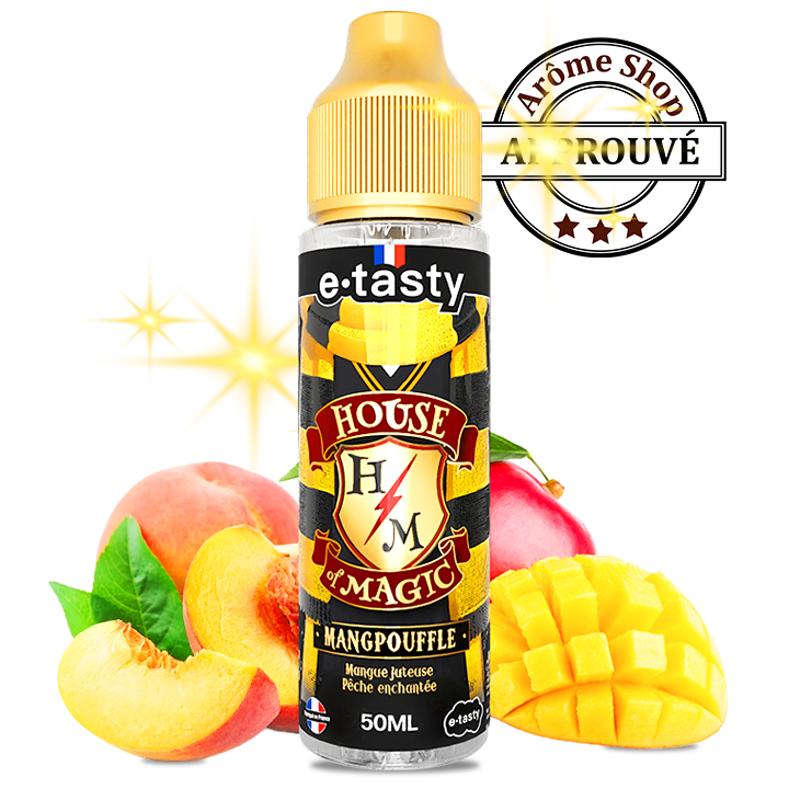 MANGPOUFFLE 50 ML HOUSE OF MAGIC JUICE E TASTY💨