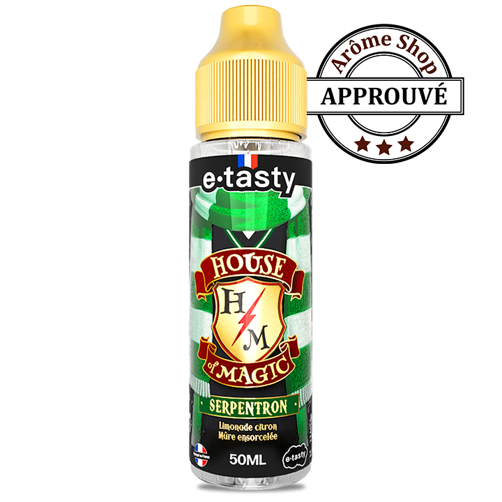 SERPENTRON 50 ML HOUSE OF MAGIC VAPE E TASTY 💨