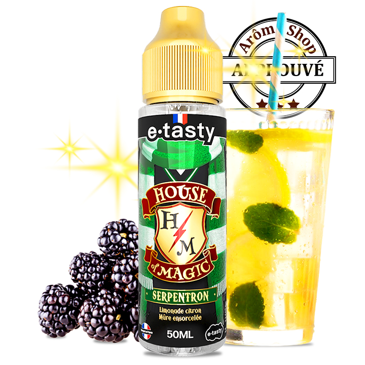 SERPENTRON 50 ML HOUSE OF MAGIC VAPE E TASTY 💨