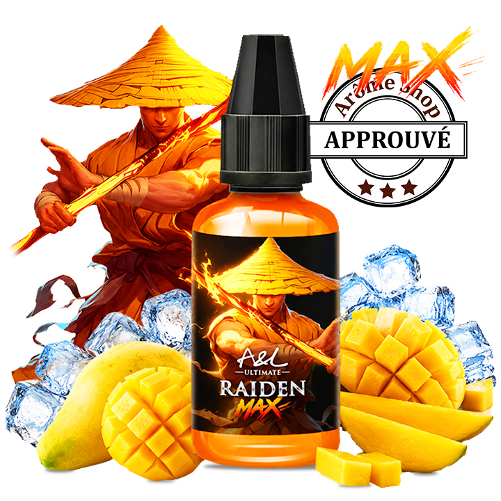 RAIDEN MAX 30ML ULTIMATE A&L DIY CONCENTRÉ