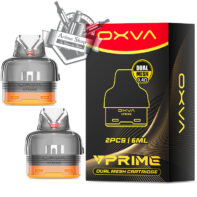 CARTOUCHE VPRIME DUAL MESH (lot de 2) OXVA POD 💨 0.6 ohm