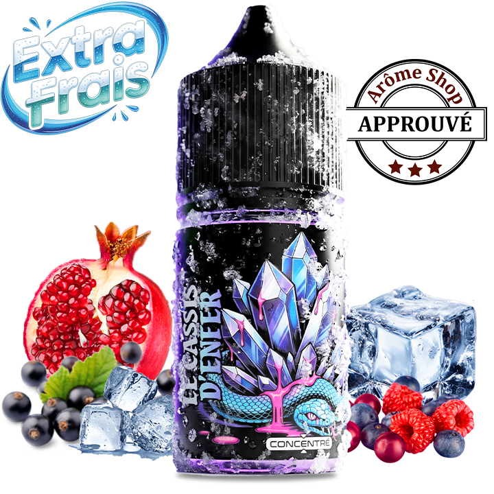 CASSIS FRUIT D’ENFER 30ML VAPE 47 DIY CONCENTRÉ 💨