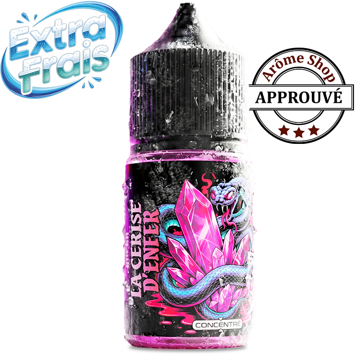 CERISE D’ENFER 30ML VAPE 47 DIY CONCENTRÉ FRAIS 💨