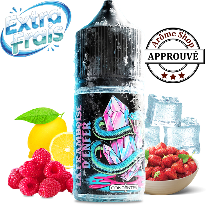 FRAMBOISE FRUIT D’ENFER 30ML VAPE 47 DIY