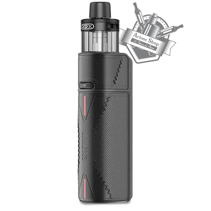 DRAG X 3 VOOPOO POD CIGARETTE ÉLECTRONIQUE 💨 noir black carbon