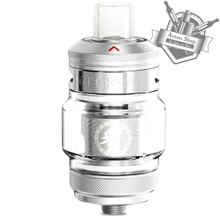 Z Nano 3 de chez Geekvape 💨 : clearomiseur 5ml, remplissage par le haut, airflow réglable MTL/DL et résistances B Series. 🔥 Commandez-le en ligne ! SILVER ARGENT