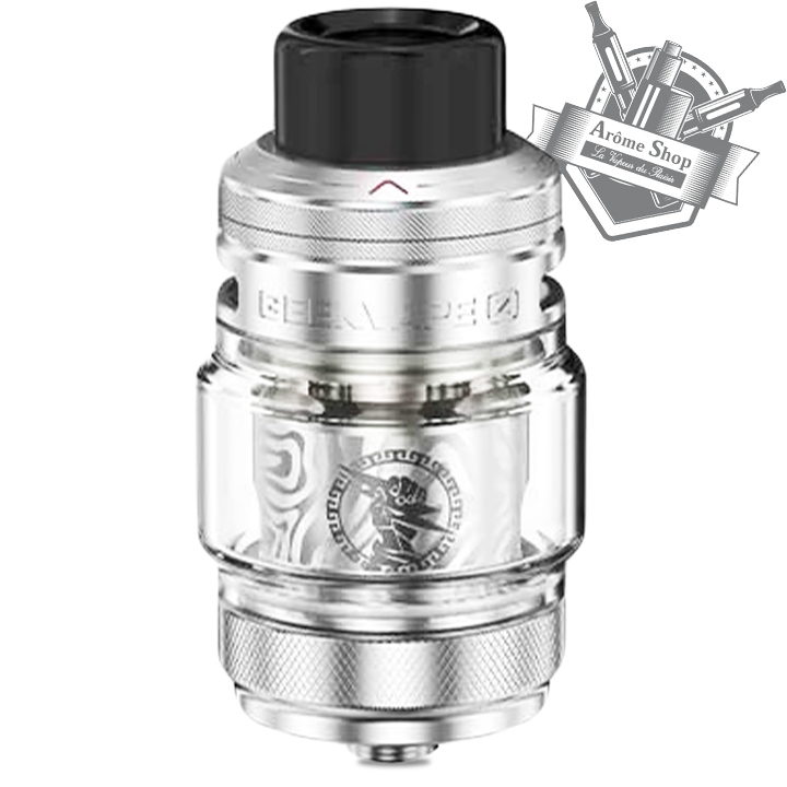 Zeus Sub-Ohm Tank 5 de Geekvape 💨 : clearomiseur DL 7ml, remplissage par le haut, airflow réglable et résistances Z XM Boost. 🔥 Commandez-le ! 📦 COLD SILVER ARGENT